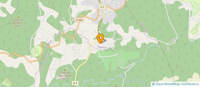 localisation de l'entreprise 791 707 672   FAYENCE