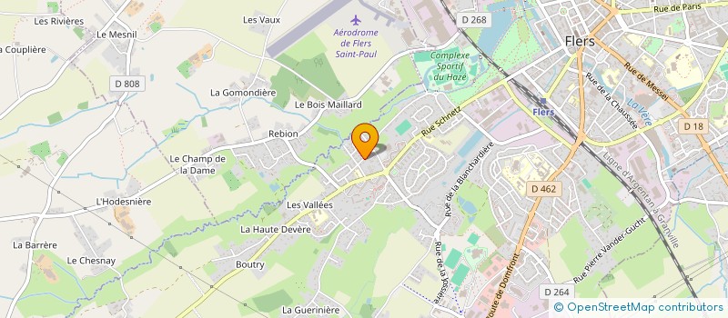 localisation de l'entreprise 791 709 124  à CAEN