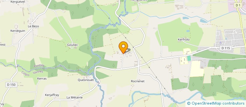 localisation de l'entreprise 791 734 494  à QUIMPER