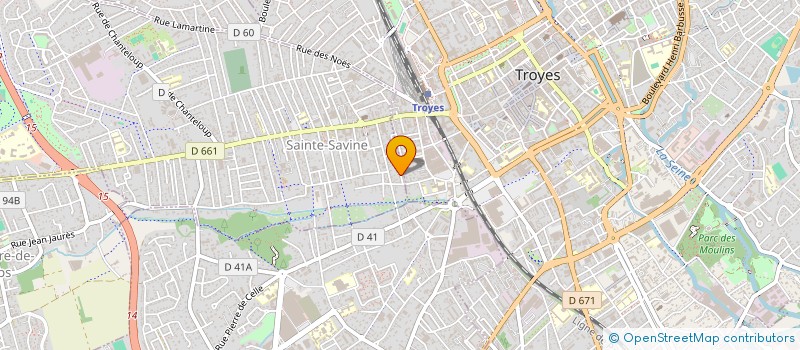 localisation de l'entreprise 791 737 760   SAINTE-SAVINE