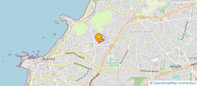 localisation de l'entreprise 791 765 852   BIARRITZ