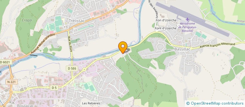 localisation de l'entreprise 791 768 153   BOULAZAC ISLE MANOIRE