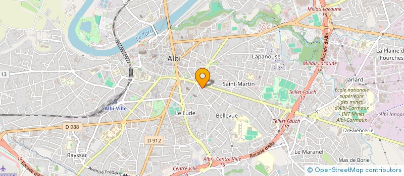 localisation de l'entreprise 791 773 278  à ALBI