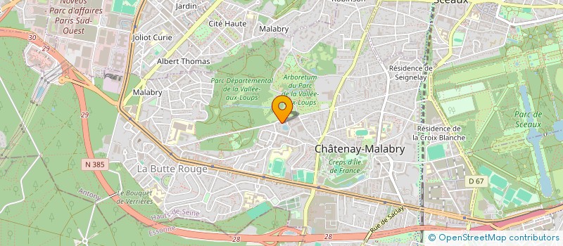 localisation de l'entreprise 791 802 176   CHAMPIGNY-SUR-MARNE