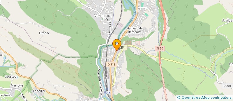 localisation de l'entreprise 791 820 285  à PAU