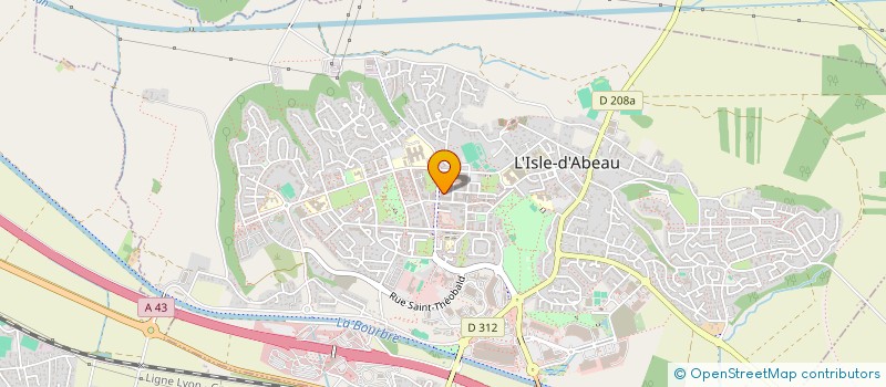 localisation de l'entreprise 791 820 640   L'ISLE-D'ABEAU