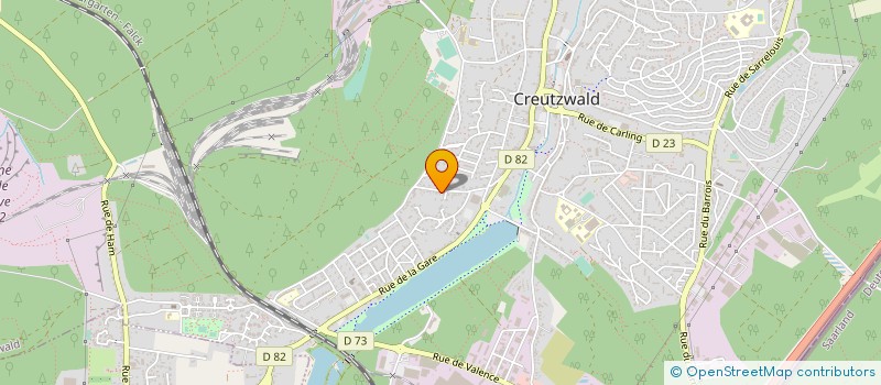 localisation de l'entreprise 791 839 236 à CREUTZWALD