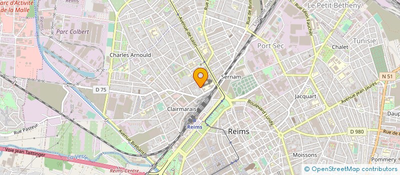 localisation de l'entreprise 791 852 486   REIMS