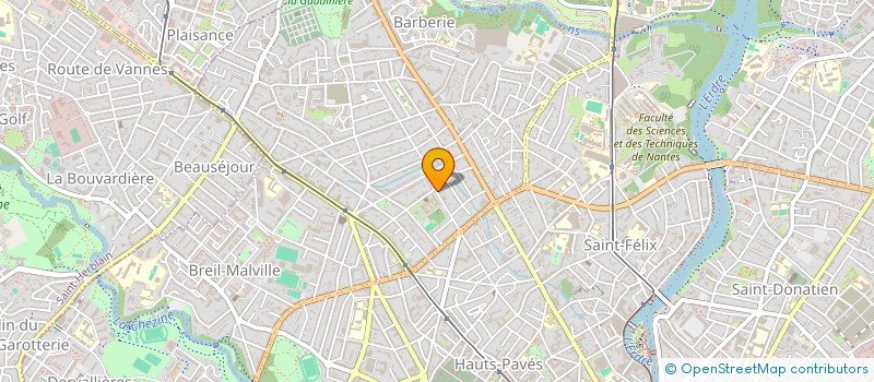 localisation de l'entreprise 791 855 521 à NANTES