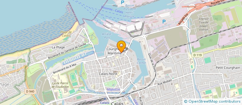 localisation de l'entreprise 791 858 772   CALAIS