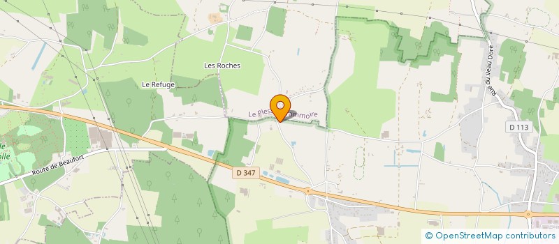 localisation de l'entreprise 791 877 400  à LOIRE-AUTHION
