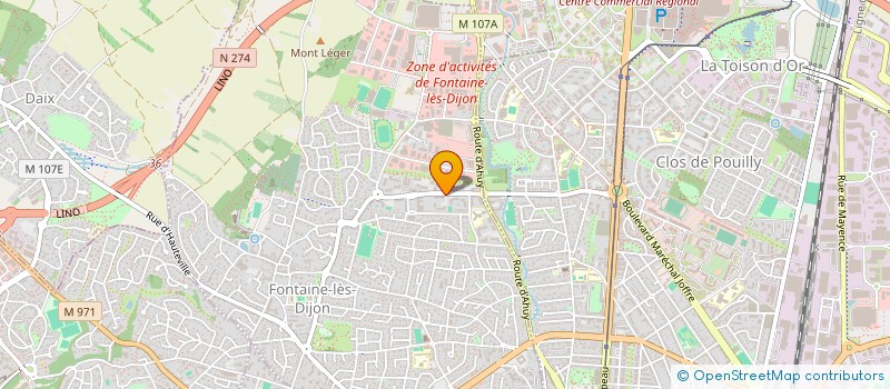 localisation de l'entreprise 791 941 396   DIJON