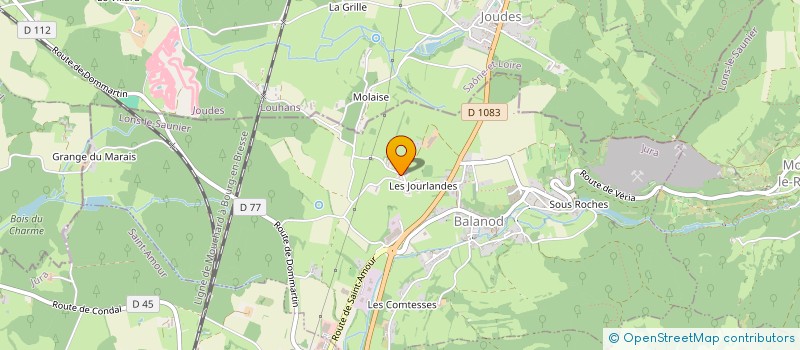 localisation de l'entreprise 791 944 689 à BALANOD