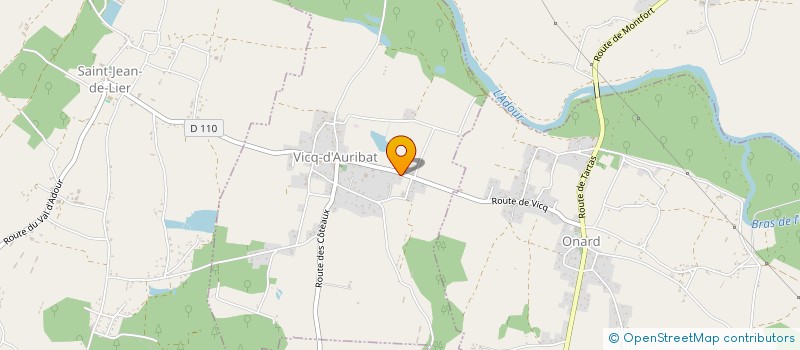 localisation de l'entreprise 791 952 179   VICQ-D'AURIBAT