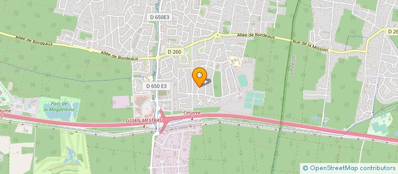 localisation de l'entreprise 791 965 429  à LA TESTE-DE-BUCH