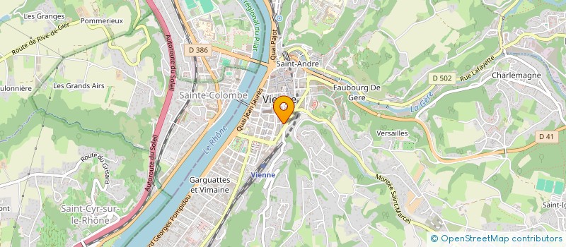 localisation de l'entreprise 791 971 542  à VIENNE