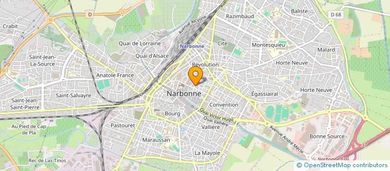 localisation de l'entreprise 791 973 654   NARBONNE