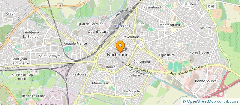 localisation de l'entreprise 791 980 857   NARBONNE