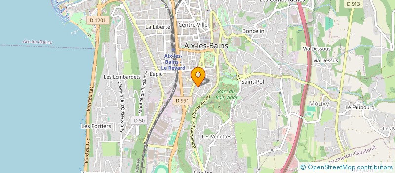 localisation de l'entreprise 791 982 861   TREVIGNIN