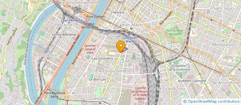 localisation de l'entreprise 791 995 764 à LYON