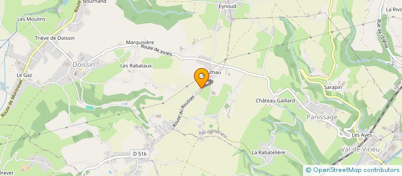 localisation de l'entreprise 791 CONCEPT  DOISSIN