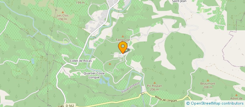 localisation de l'entreprise 792 011 868   FAYET