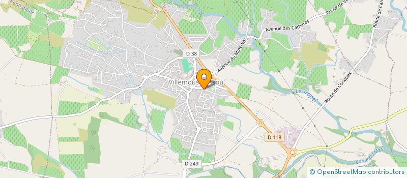 localisation de l'entreprise 792 021 248 à CARCASSONNE