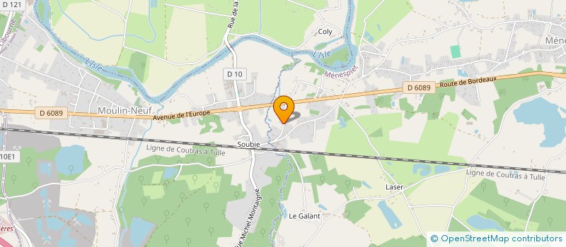 localisation de l'entreprise 792 023 293   MONTPON-MENESTEROL