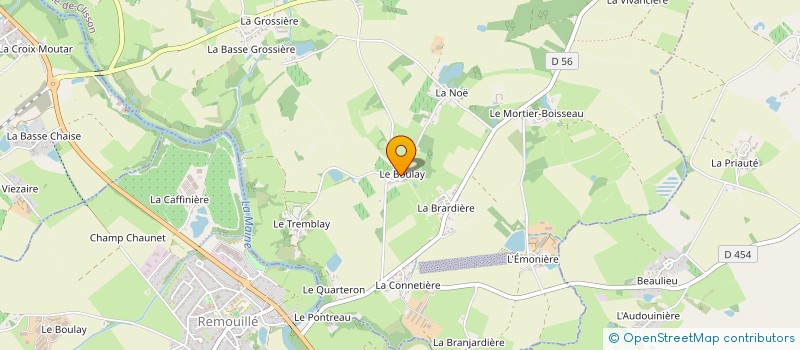 localisation de l'entreprise 792 028 896   SAINT-LUMINE-DE-CLISSON