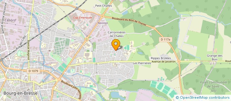 localisation de l'entreprise 792 050 940 à BOURG-EN-BRESSE