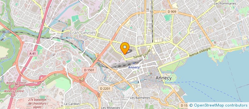 localisation de l'entreprise 792 057 127   EPAGNY METZ-TESSY