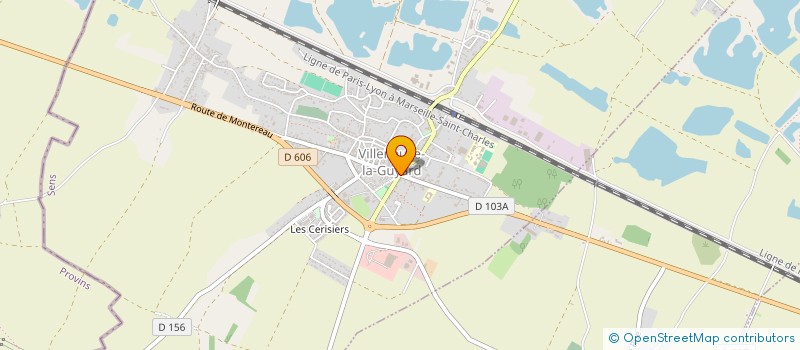 localisation de l'entreprise 792 073 512 à VILLENEUVE-LA-GUYARD