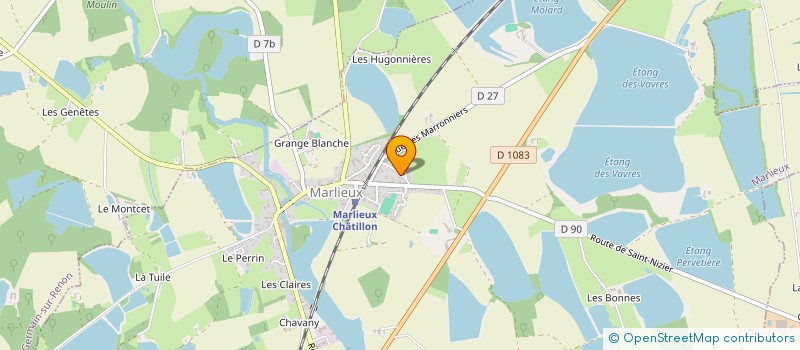 localisation de l'entreprise 792 086 852 à MARLIEUX
