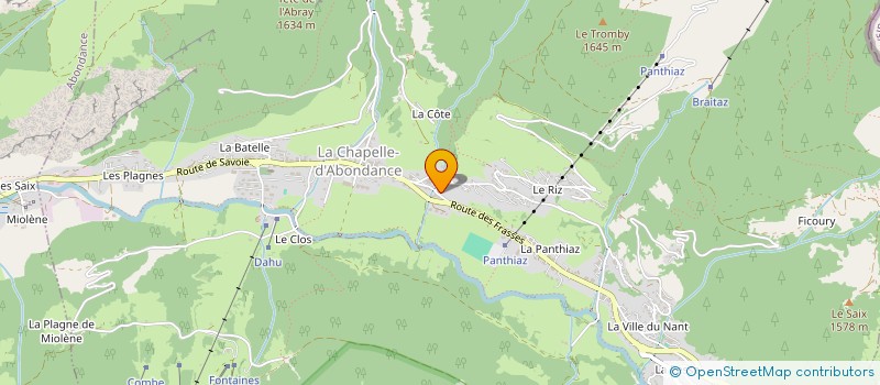 localisation de l'entreprise 792 091 183   LA CHAPELLE-D'ABONDANCE