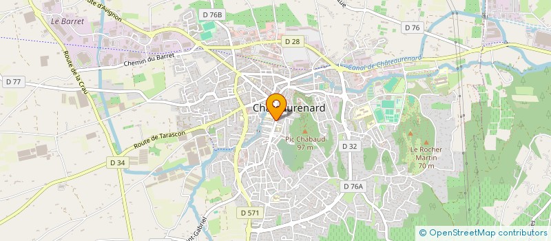 localisation de l'entreprise 792 096 497   CHATEAURENARD