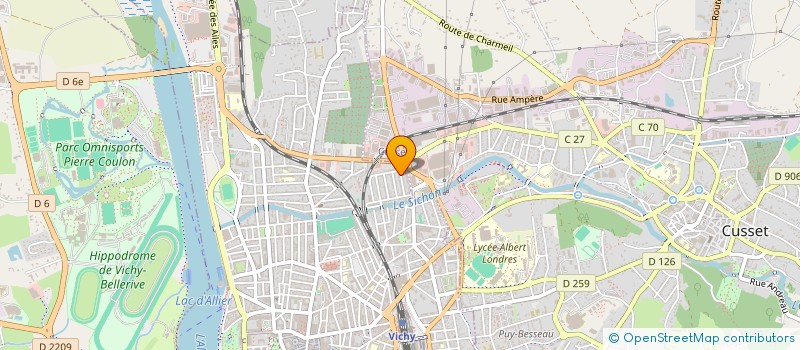 localisation de l'entreprise 792 105 710   VENDAT