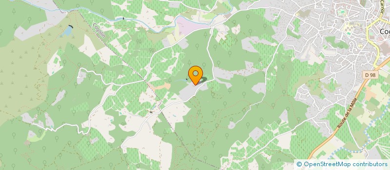 localisation de l'entreprise 792 114 639 à COGOLIN