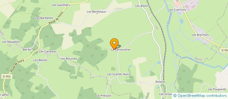 localisation de l'entreprise 792 123 564   TOUCY