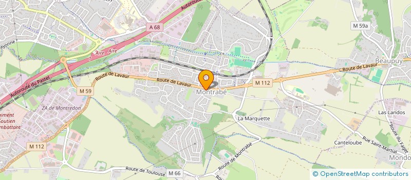 localisation de l'entreprise 792 125 957  à PAU