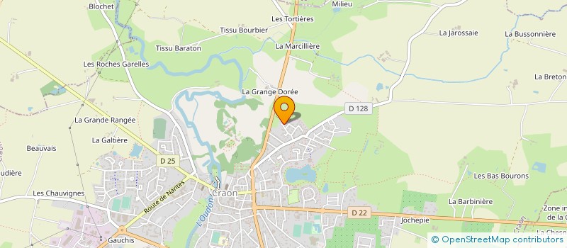 localisation de l'entreprise 792 143 620   LIVRE-LA-TOUCHE