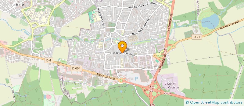 localisation de l'entreprise 792 147 910 à PONTAULT-COMBAULT