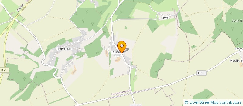 localisation de l'entreprise 792 151 045   HUCHENNEVILLE