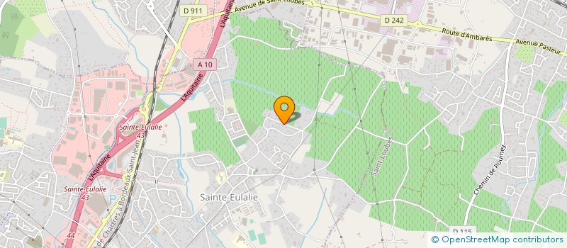 localisation de l'entreprise 792 153 199   SAINTE-EULALIE