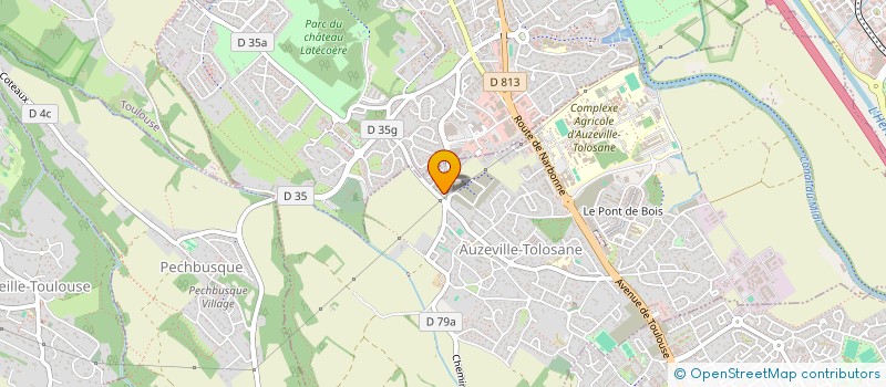localisation de l'entreprise 792 154 437 à CASTANET-TOLOSAN