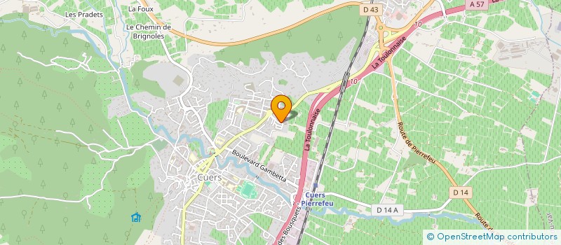 localisation de l'entreprise 792 158 081   CUERS