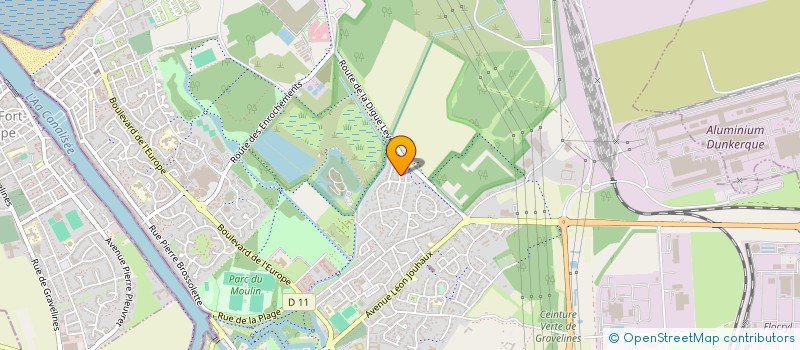 localisation de l'entreprise 792 171 241  à GRAVELINES