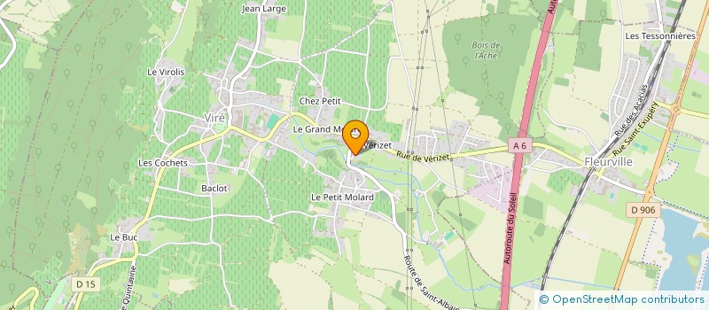 localisation de l'entreprise 792 179 251   PONT-DE-VEYLE