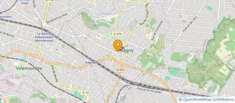 localisation de l'entreprise 792 183 873   GAGNY