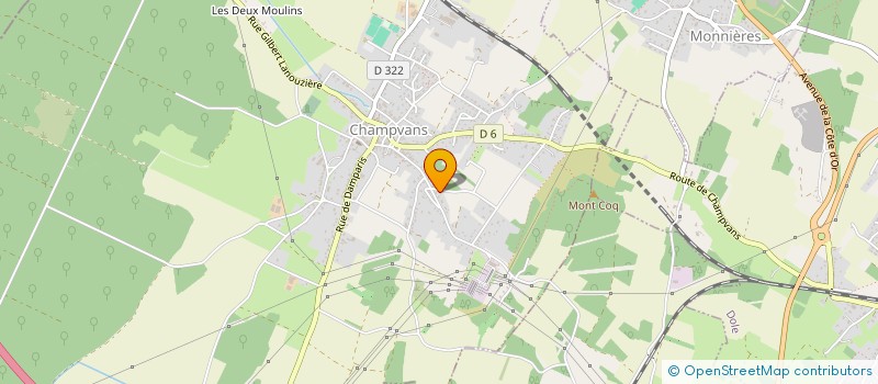 localisation de l'entreprise 792 187 718   CHAMPVANS