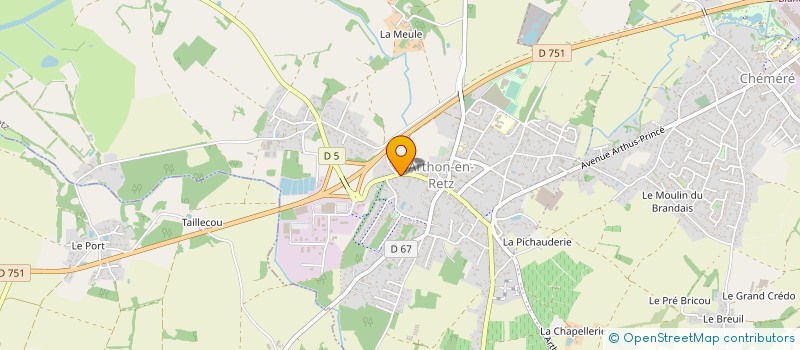 localisation de l'entreprise 792 191 009   PORNIC